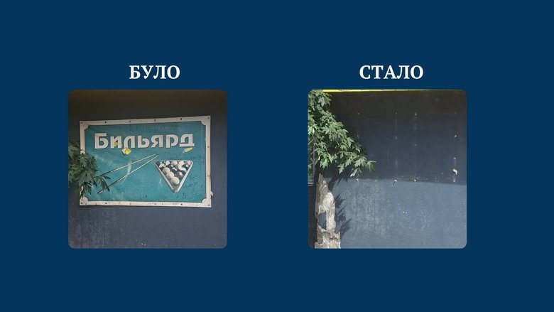 У столиці прибрали понад 20 російськомовних вивісок за два місяці