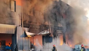 Russia attacked six districts in the Dnipropetrovsk region: car repair workshops, petrol stations and warehouses were set alight. PHOTOS