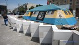 Активісти в Харкові відмовилися перенести намет "Все для перемоги" на іншу площу