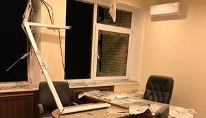 Обстріляний із гранатомета офіс у центрі Києва належить ексрегіоналу Продивусу. ФОТО