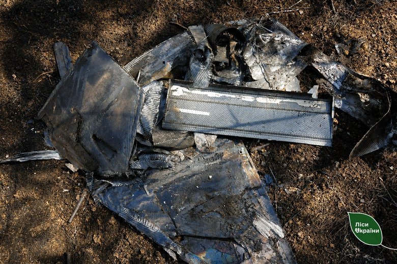 Лісівники Херсонщини ліквідували пожежу, спричинену обстрілом