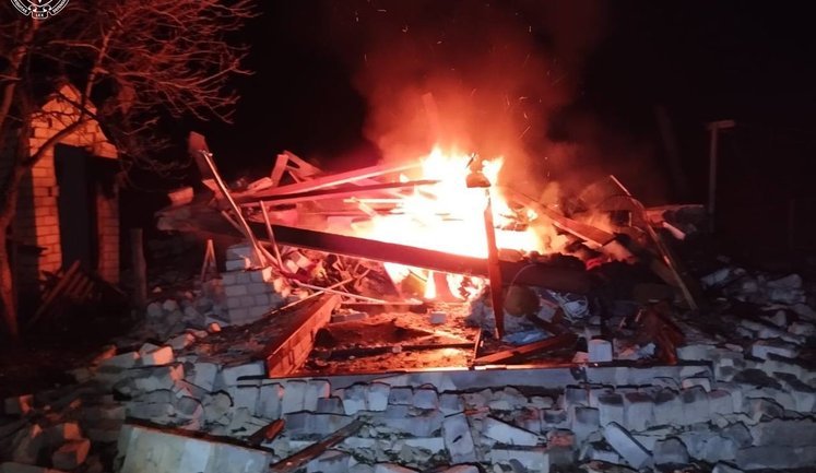 Russian UAVs and aircraft strike peaceful settlements in Kharkiv region: one person killed, five injured. PHOTOS