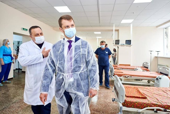 Укрзалізниця відкрила COVID-лікарню в Дніпрі: Одночасно можна приймати 110 пацієнтів 02