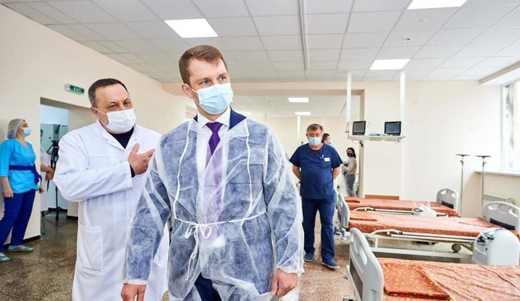 "Укрзализныця" открыла COVID-больницу в Днепре: Одновременно можно принимать 110 пациентов. ФОТО