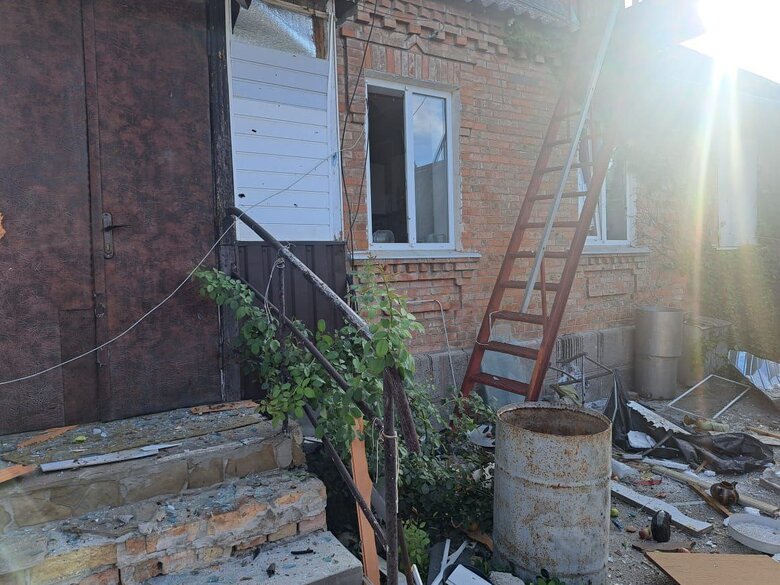 shelling of the Nikopol district
