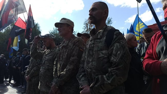 У Києві відбувається Марш УПА: учасники збираються оголосити вимоги Зеленському 12 У Києві відбувається Марш УПА: учасники збираються оголосити вимоги Зеленському 12