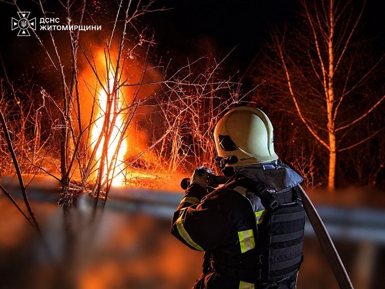 обстріл Житомирщини 12 жовтня
