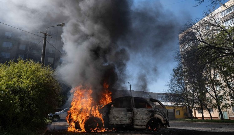 In Kramatorsk, Russians are attacking civilian vehicles with fibre-optic drones. PHOTOS