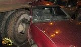 ДТП в Харькове: грузовик сдал назад, подвинув 6 легковушек. ФОТОрепортаж