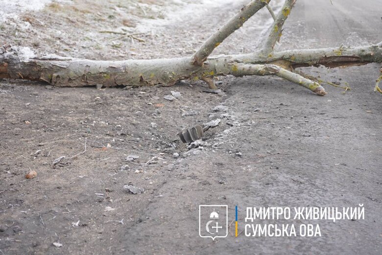 Последствия обстрела Миропольской громады Сумской области 02