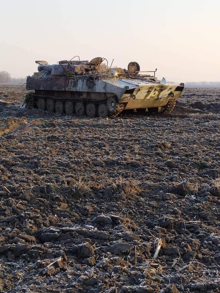 Armed Forces destroyed enemys Buratino flamethrower system 02