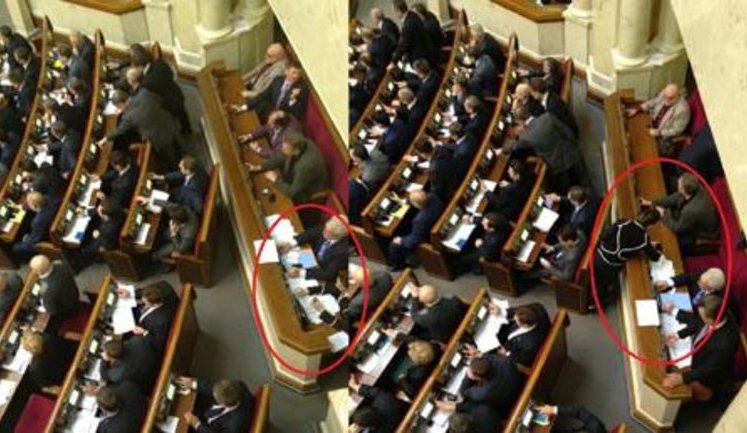 "Выведите его на х#й!", - Колесников пытался сорвать контроль поименного голосования. ФОТО+ВИДЕО