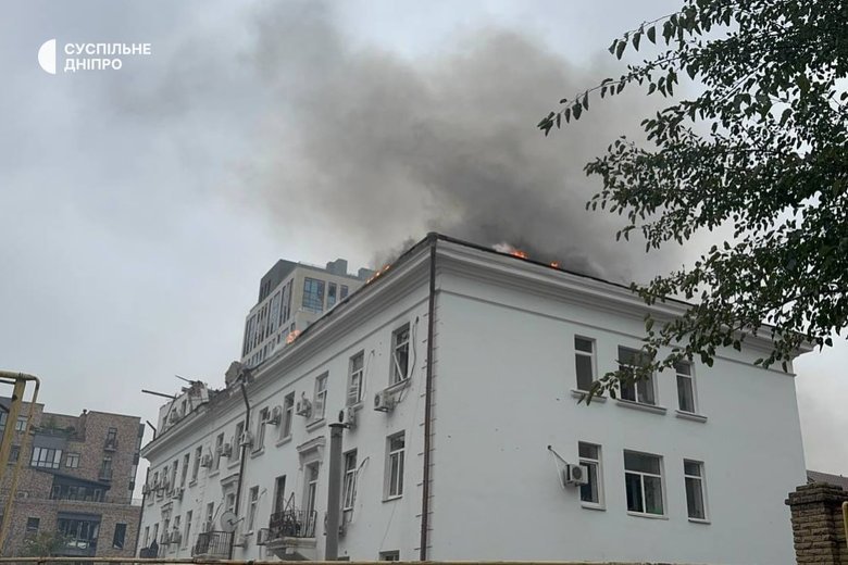 Dnipro attacked by shaheds on September 30