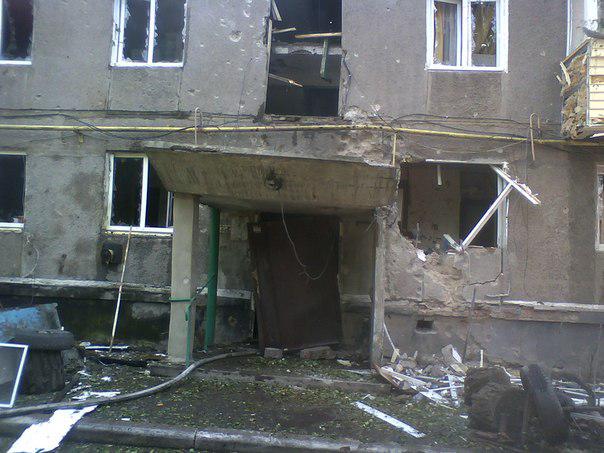 шахтерск обстрелы
