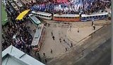 Транспортный коллапс в Харькове: "Люди проклинают Кернеса". ФОТОрепортаж