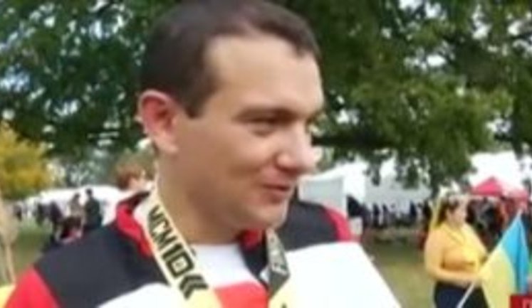 Surgeon's assistant Vadym Svyrydenko, who lost hands and feet in Debaltseve entrapment, ran in US 10 km in 1 hour 6 minutes 49 seconds. PHOTOS+VIDEO