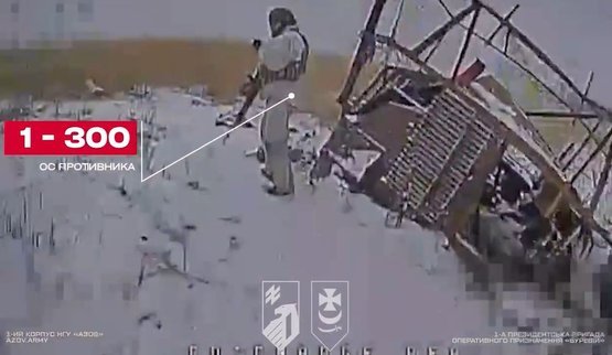 Бійці бригади НГУ Буревій уразили ворожу техніку та особовий склад окупантів