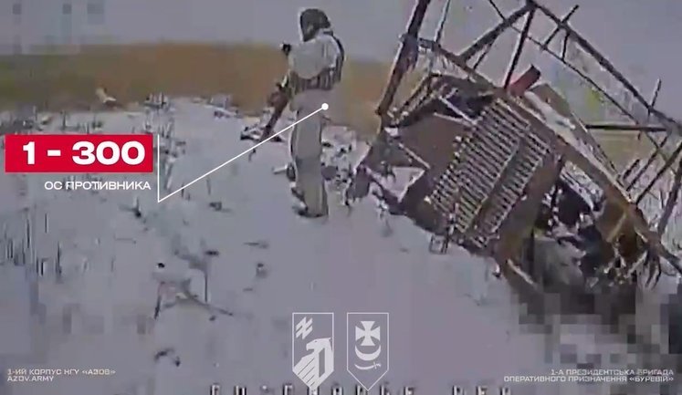 Бійці НГУ "Буревій" знищили 10 окупантів і 4 одиниці техніки. ВIДЕО