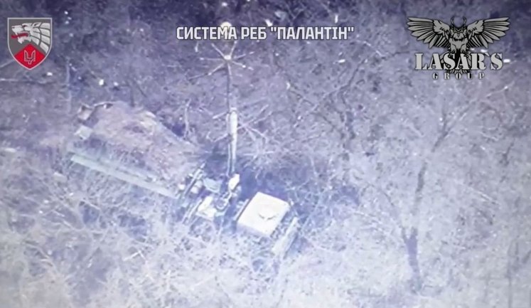 NGU Lasar’s Group drones destroyed $20 million "Palantin" EW in Zaporizhzhia sector. VIDEO