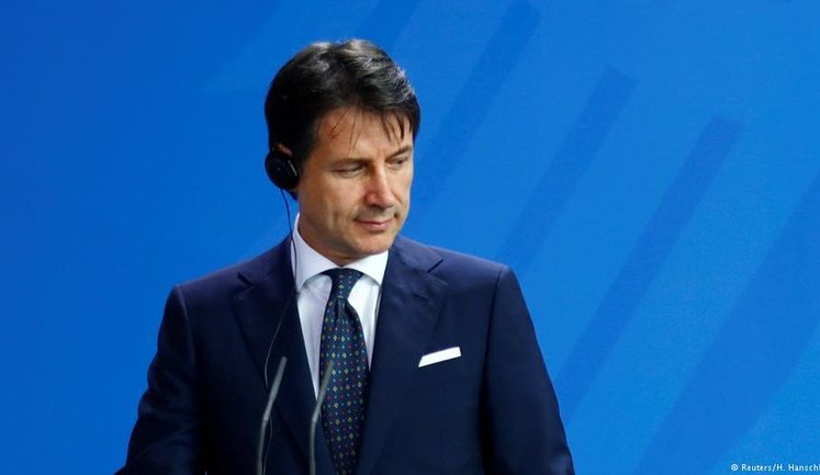 Президент Італії прийняв відставку прем'єра Конті, який заявив про незгоду з проросійською позицією свого заступника Сальвіні