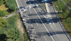 В Обухові на півтори години перекрили трасу