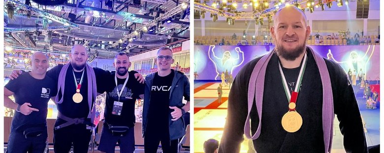 Запорожский спортсмен Хамза Касьяненко завоевал золото на Чемпионате мира по джиу-джитсу 01