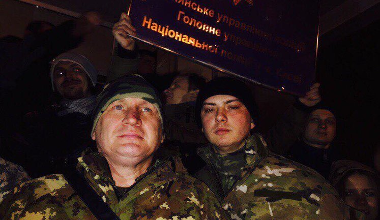 Police release OUN Commander Kokhanivskyi and other activists detained in Sunday’s clashes in Kyiv. PHOTO