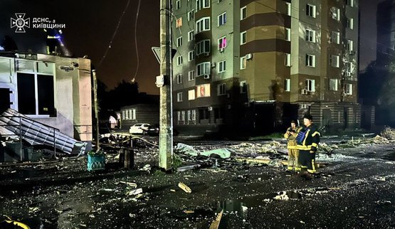 Удари по Київщині
