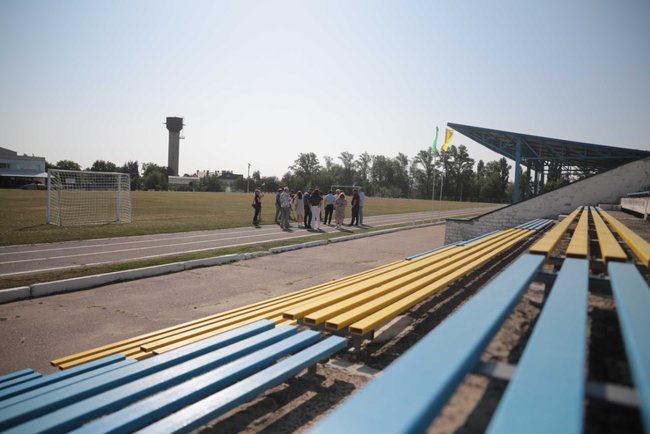 В Меловом на Луганщине модернизируют стадион, - ОГА 03