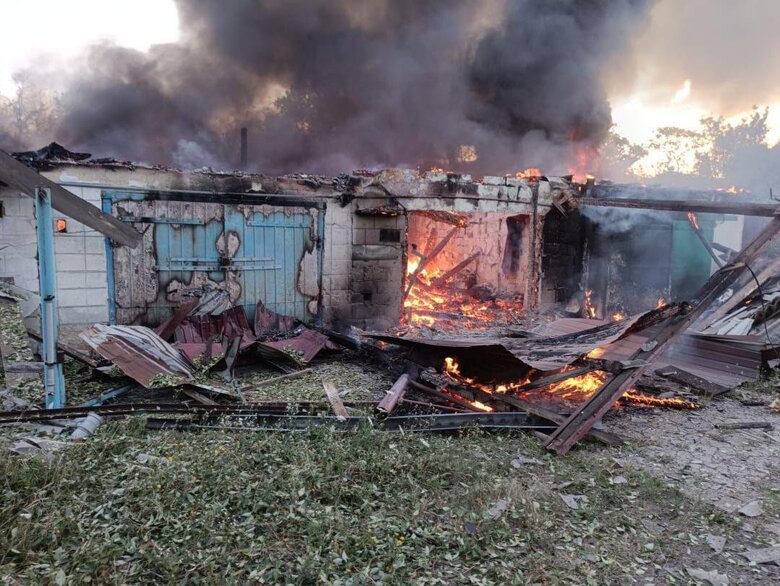 наслідки ворожих обстрілів Донеччини