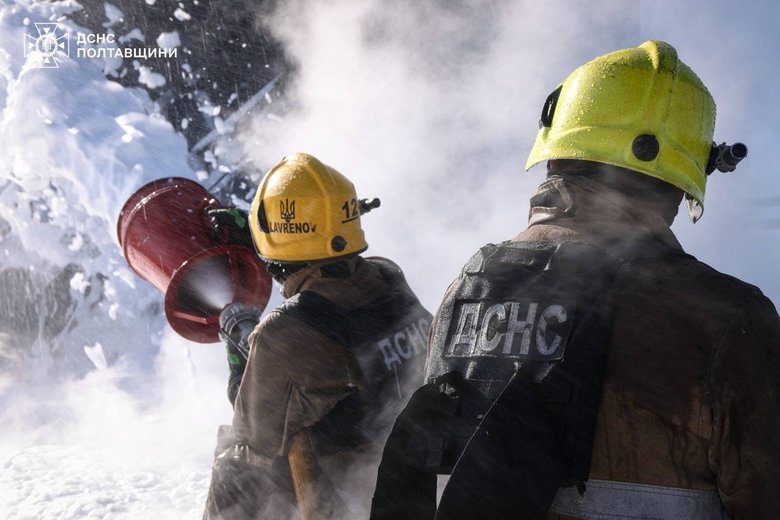 Russia attacked businesses in the Poltava region: fires broke out
