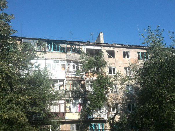 шахтерск обстрелы