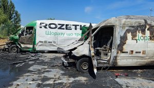Склад Rozetka атакований у Броварах на Київщині. ФОТО