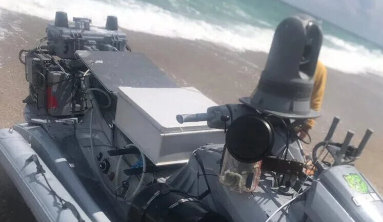 Jet Ski with explosives, which may belong to Ukraine, is found off the coast of Turkey. PHOTO