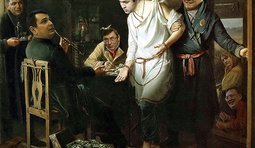 Художнік н`Абу-Митарскій. Нєпущєніє на лєчєніє.