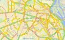 Due to Snowfall Kyiv is Paralyzed With Long Traffic Jams. MAP