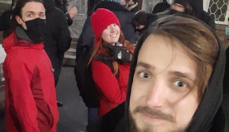 На Банковой задержан ветеран войны, доброволец Нацгвардии и Правого сектора Максим Кривцов (обновлено)