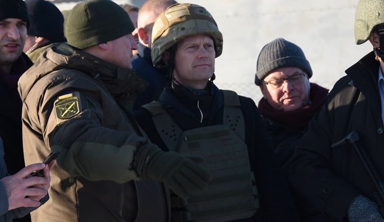Глава МЗС Данії Кофод відвідав КПВВ "Майорське" в зоні проведення ООС. ФОТОрепортаж
