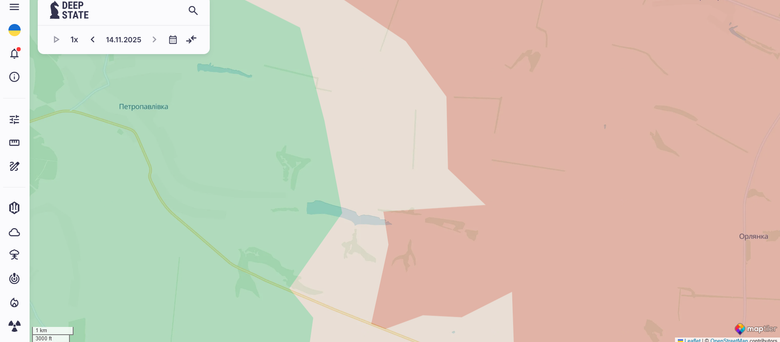 Петропавлівка карта