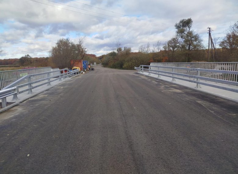 На Львівщині відновили міст, ремонт якого почали 17 років тому