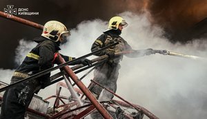 удар РФ по предприятию в Киевской области