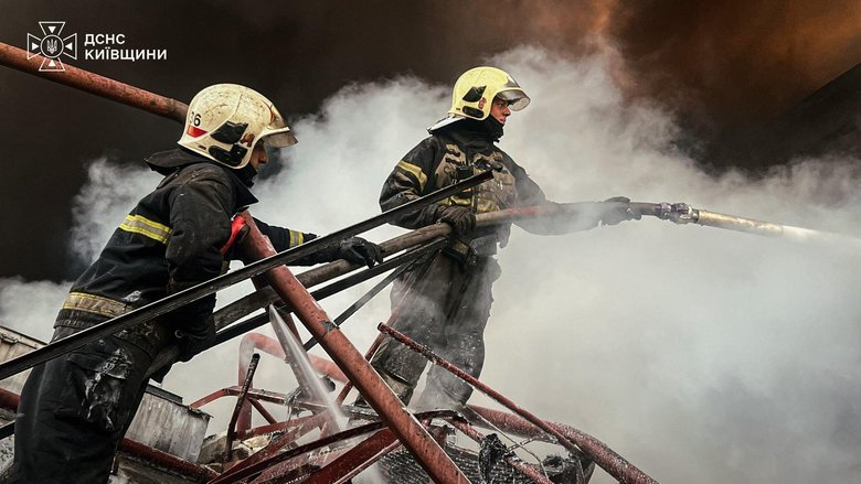 удар рф по підприємству на Київщині