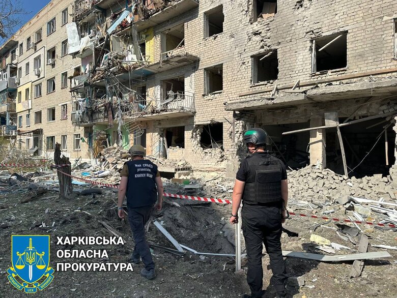 Последствия вражеского удара по Купянскому району Харьковской области 01