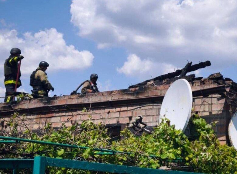 Shelling of the Nikopol region on 3 June