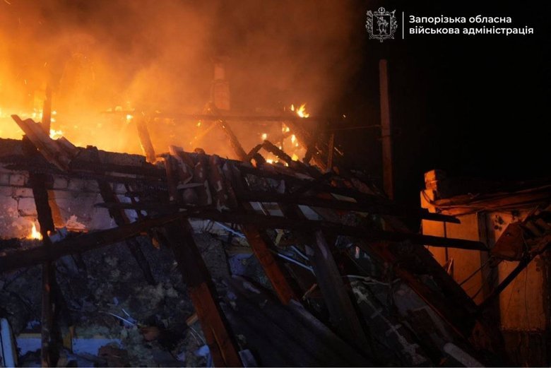 Росія атакувала Запорізьку область