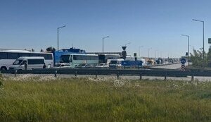 На кордоні з Польщею збільшилась кількість транспорту