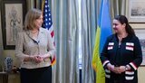 Kvien meets with Markarova before her departure for Washington