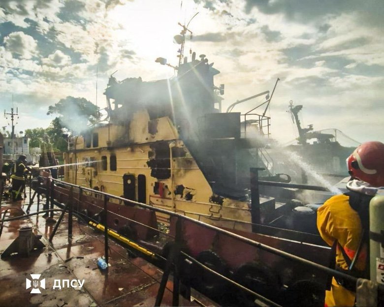 Russia struck a tugboat on 3 August: what is known about the consequences?