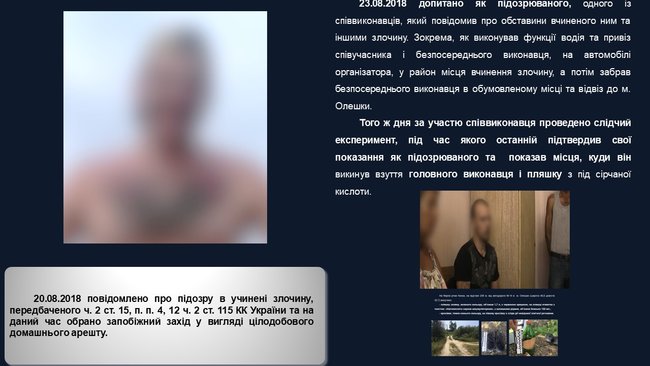 Князев об убийстве Гандзюк: Расследование полицией фактически завершено, получены все доказательства 11 Князев об убийстве Гандзюк: Расследование полицией фактически завершено, получены все доказательства 11