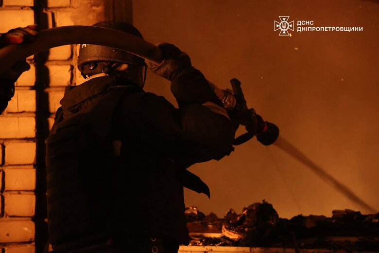 Consequences of the attack on the Dnipro region on 17 March 2025